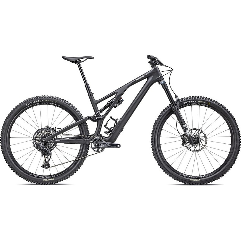 2023 Specialized Stumpjumper evo expert bike satin obsidian / dune white s6