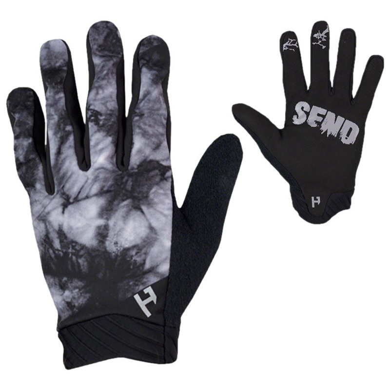 HandUp Cold Weather Gloves – Coal Acid Wash Full Finger X-Small