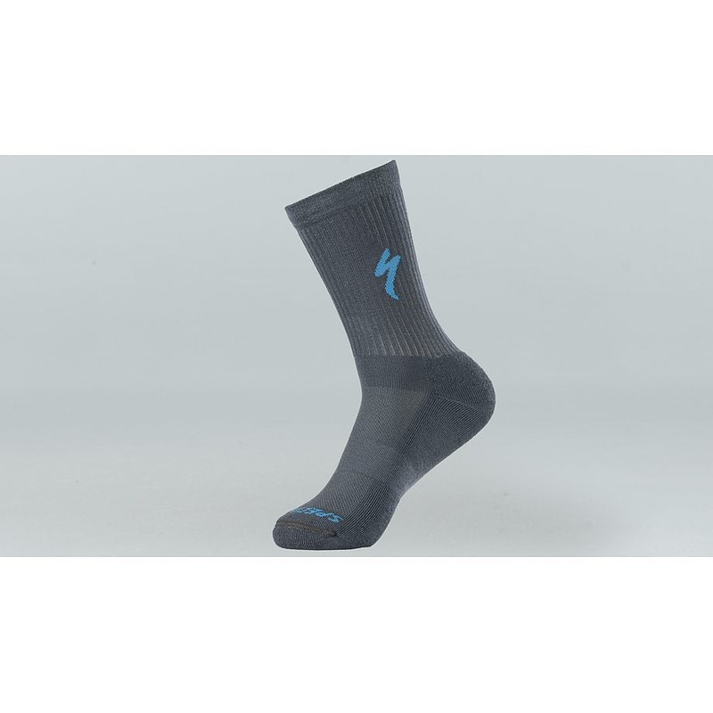 Specialized techno mtb tall sock cast battleship s