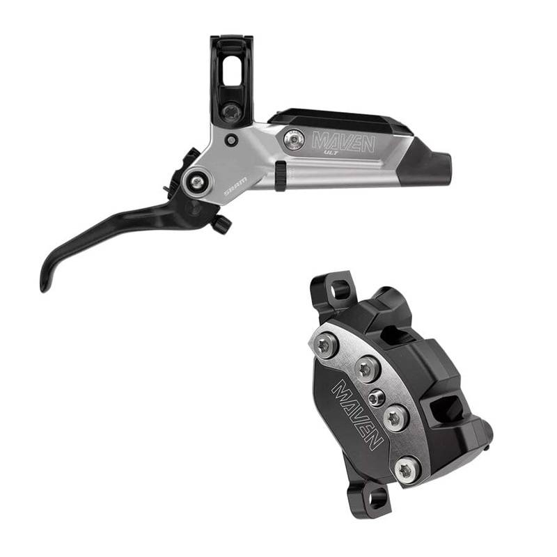 SRAM Maven Ultimate Stealth 4-Piston Disc Brake and Lever