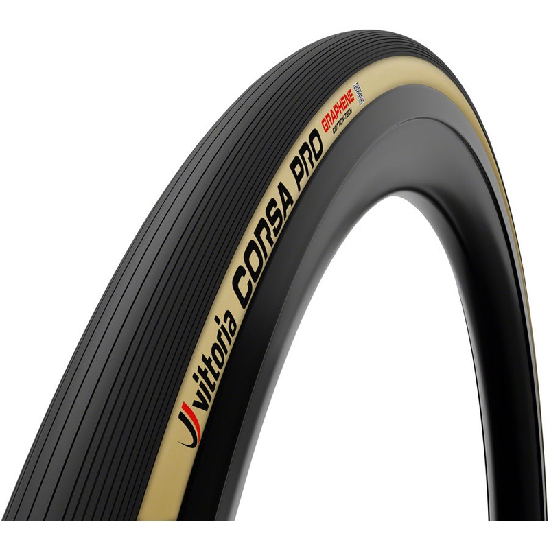 Vittoria Corsa Pro Tire – 700 x 23, Tubular, Folding, Black/Para, G2.0