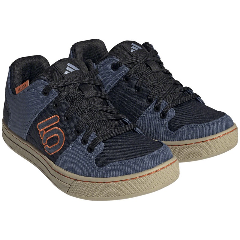 Five Ten Freerider Canvas Flat Shoes – Men’s, Core Legend Ink/Wonder Steel/Impact Orange, 9.5