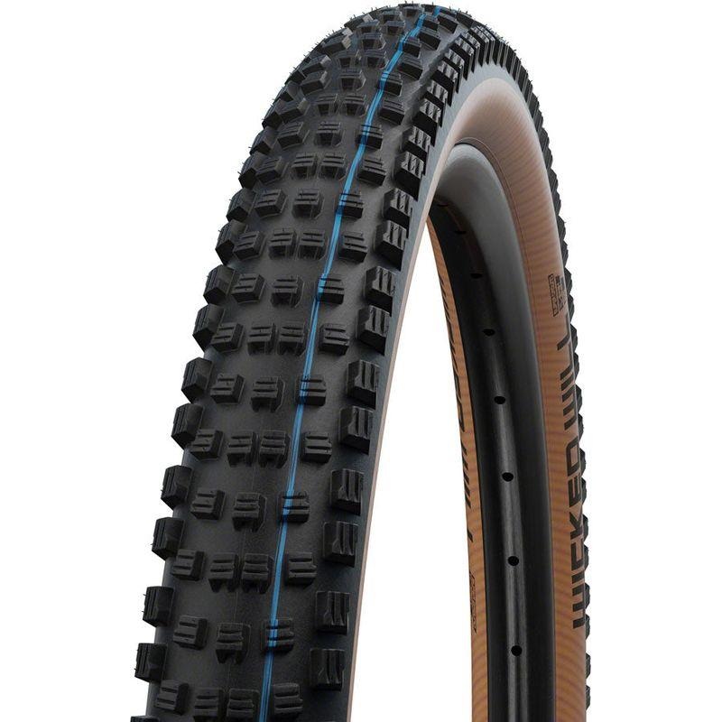 Schwalbe Wicked Will Tire – 29 x 2.25 Tubeless Folding Black/Transparent Evolution Line Super Race Addix SpeedGrip
