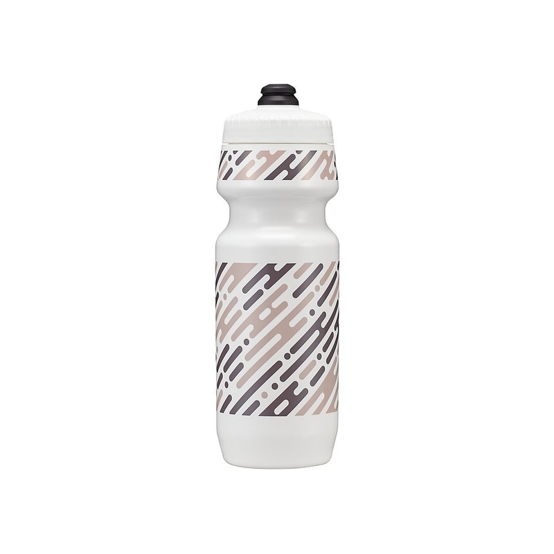 Specialized 24 oz bm mflo 2.0 bottle tripped white/brown/stone 24 oz