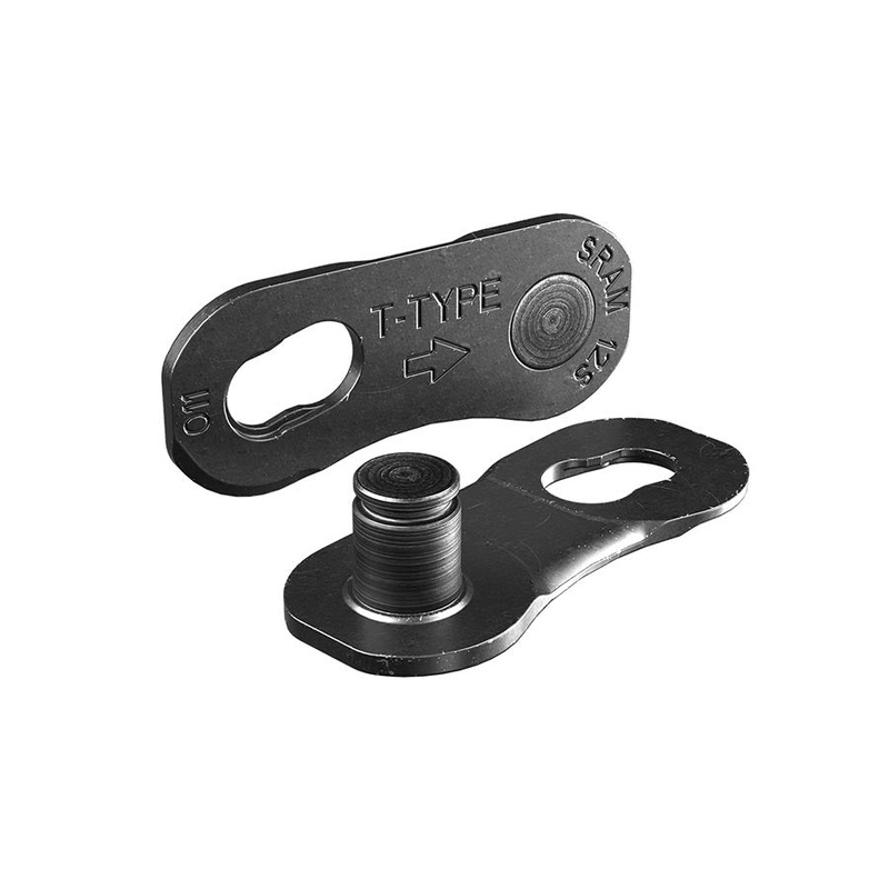 SRAM Eagle T-Type PowerLock Flattop Connector Link – 12-Speed For Eagle T-Type Flattop Chain Only PVD Coated BLK 50 Pack