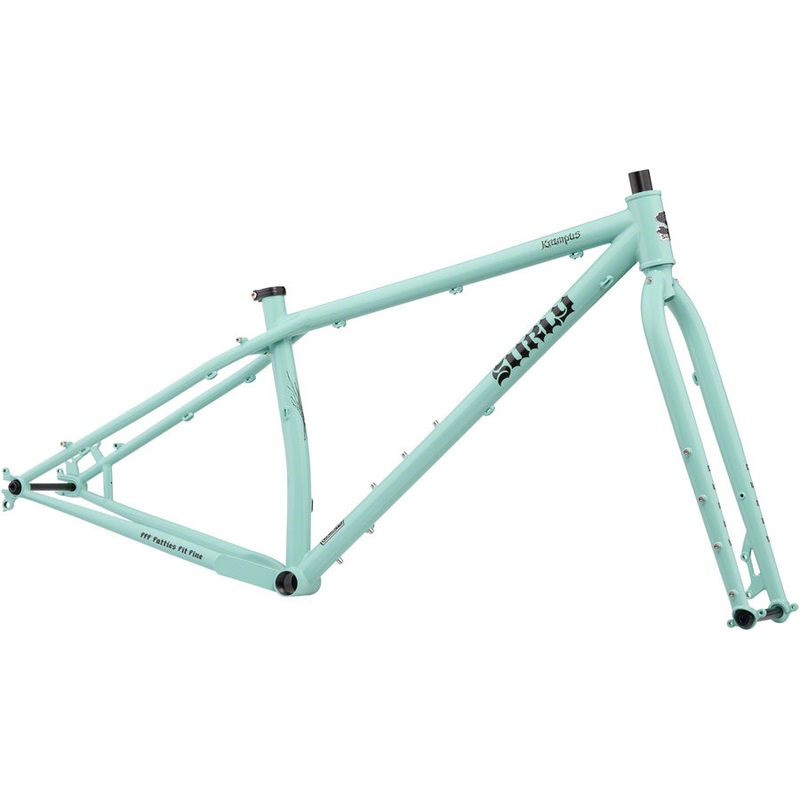 Surly Krampus Frameset – 29″ Steel Blue Oyster Coat Large