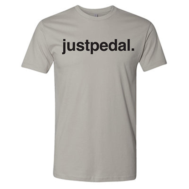 Uc T-Shirt,Just Pedal,Med Light Grey Just Pedal  Apparel