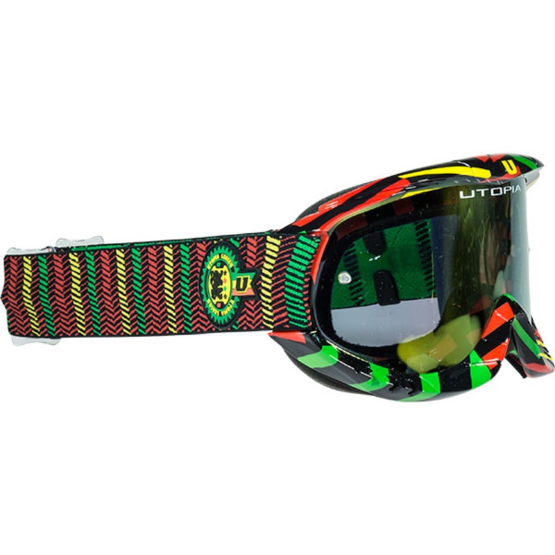 Utopia Slayer Pro MX Goggle-Rasta