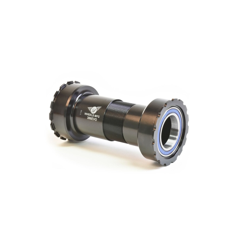 Wheels Manufacturing 386 EVO Bottom Bracket for Shimano 24mm Cranks ABEC 3