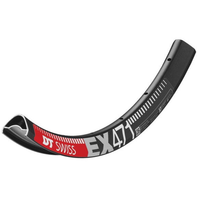 EX 471 Tubeless Ready 26″ Disc Rim, 32h, Black