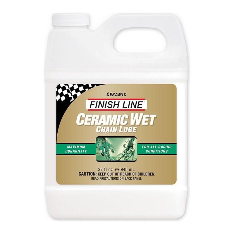 Finish Line, Ceramic Wet Lube, Lubricant, 32oz