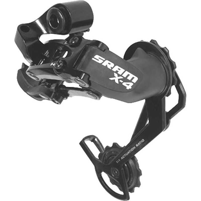 SRAM X4 Rear Derailleur – 789 Speed Long Cage Black