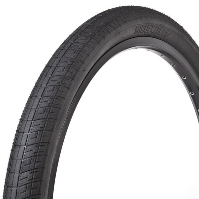 20×2.10 S&M Trackmark Folding BMX Tire – 110psi – Black