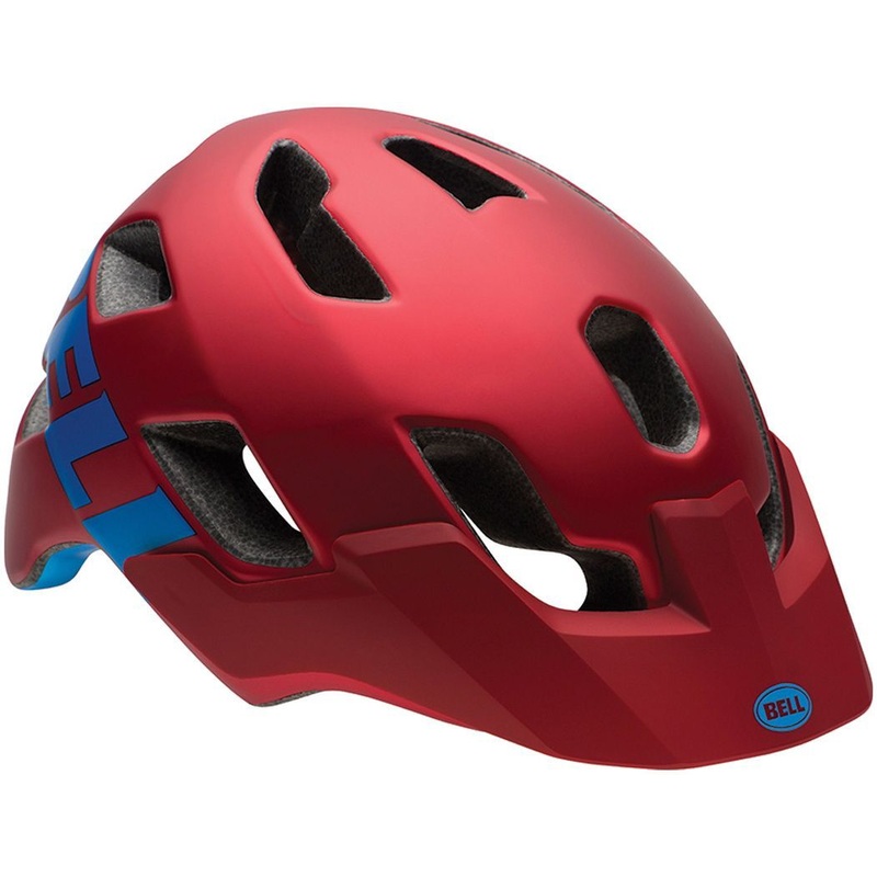 Bell Stoker MTB Helmet – Matt Red Emblem
