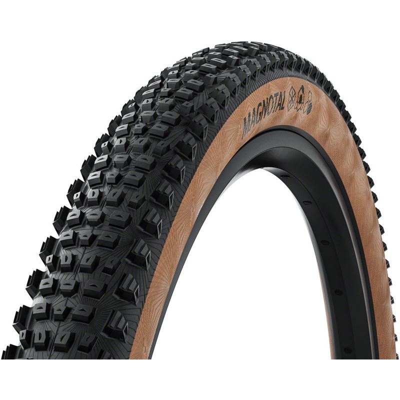 Continental Magnotal Tire – 29 x 2.40, Tubeless, Folding, Black/Transparent, Grip, Trail Casing, E25