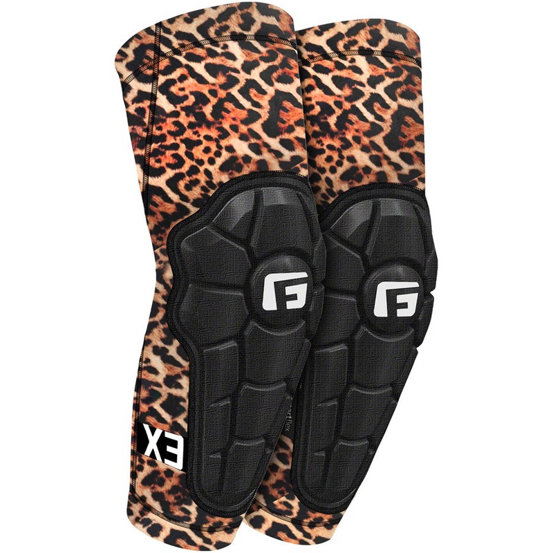 G-Form Pro-X3 Elbow Guards – Black/Leopard X-Small
