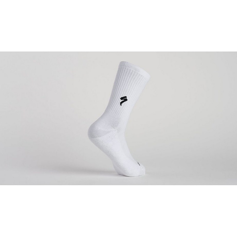 Specialized cotton tall sock white m