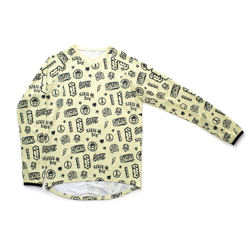 State Bicycle Co. – “Cool S” All-Road Jersey – Long Sleeve Tech-T