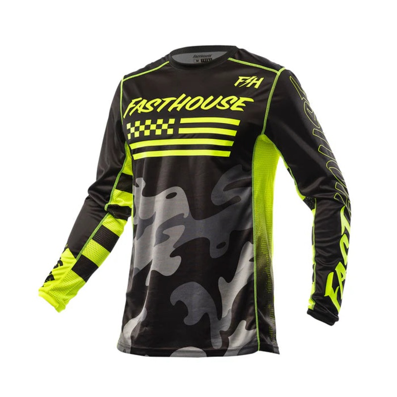 Fasthouse Grindhouse Riot Pant – Black-Hi Viz