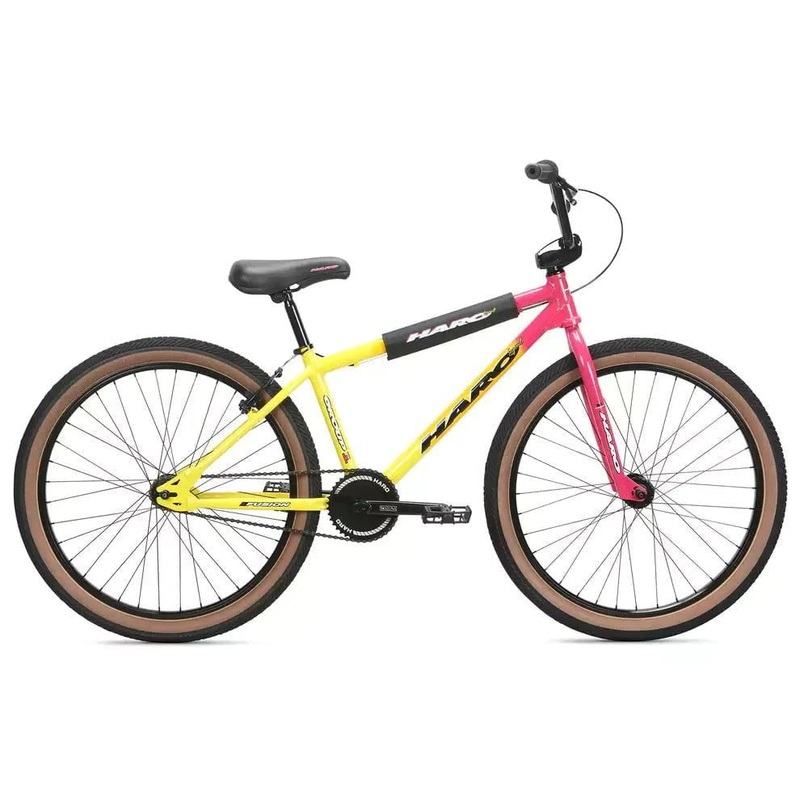 Haro Group One 29 Inch Bike Pink / Orange / Yellow