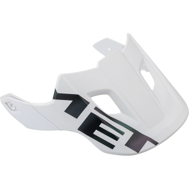 MET Helmets Roam Visor – Large White Iridescent/Matte