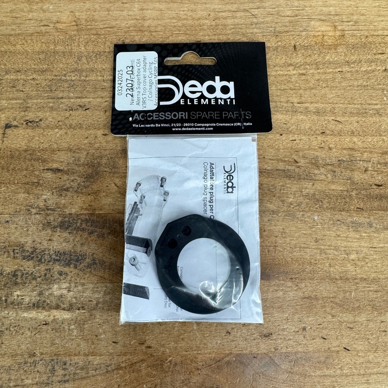 New! Deda Elementi C64 V3RS Stem Spacers + Cone Cover MSRP $65