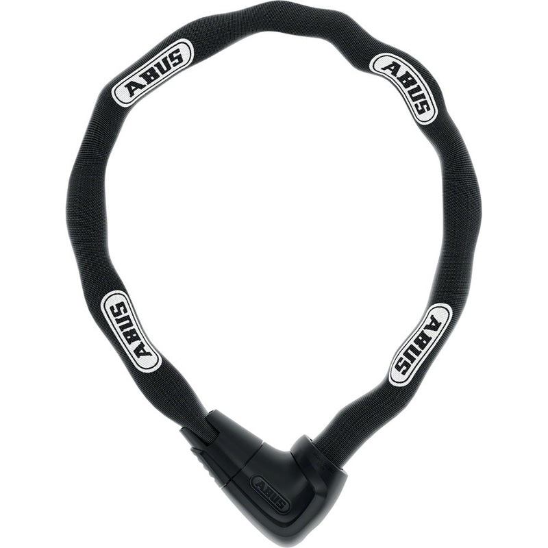 Abus  9808K/140 Steel-O-Chain Key Lock – Black