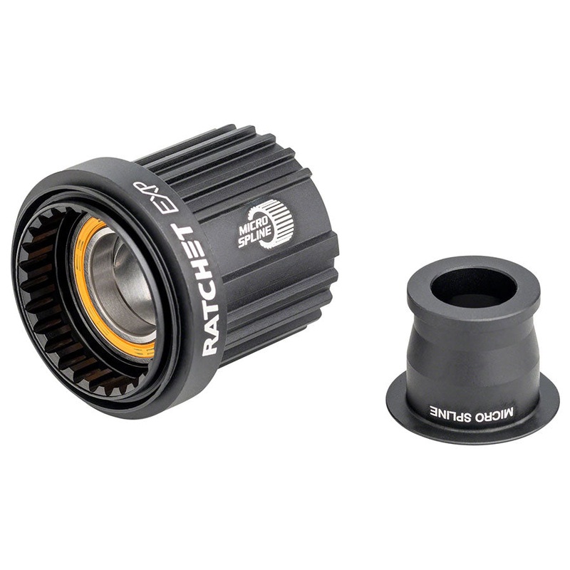 DT Swiss Ratchet EXP Freehub Body – Shimano Micro Spline MTN, Light, Aluminum, Ceramic Bearing, Kit w/ End Cap, 12 x