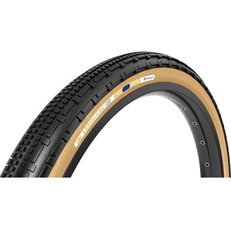 Panaracer GravelKing SK Tire – 700 x 35 Tubeless Folding Black/Brown