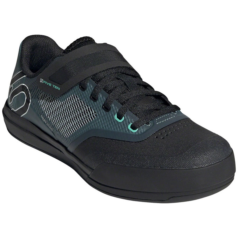 Five Ten Hellcat Pro Mountain Clipless Shoes  –  Womens Core BLK/Crystal White/DGH Solid Gray 6.5