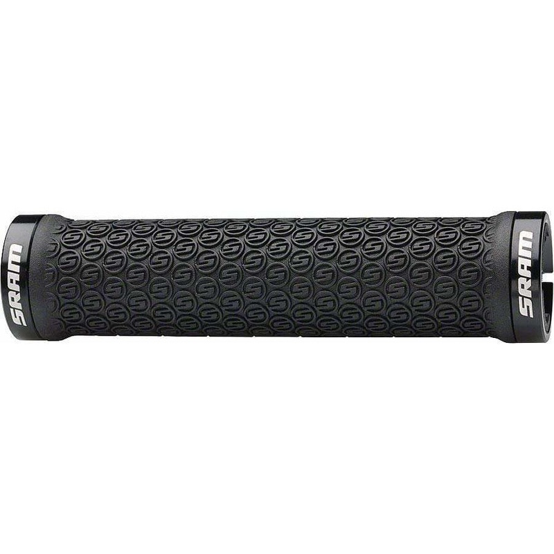 Locking Bike Handlebar Grips – Black, Lock-On