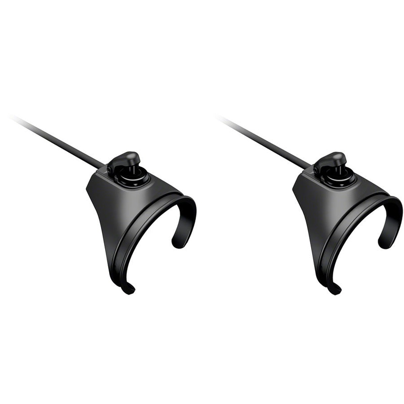 Shimano Dura-Ace SW-RS801-T Satellite Shifter Tops – Pair, 260mm Cable, Black