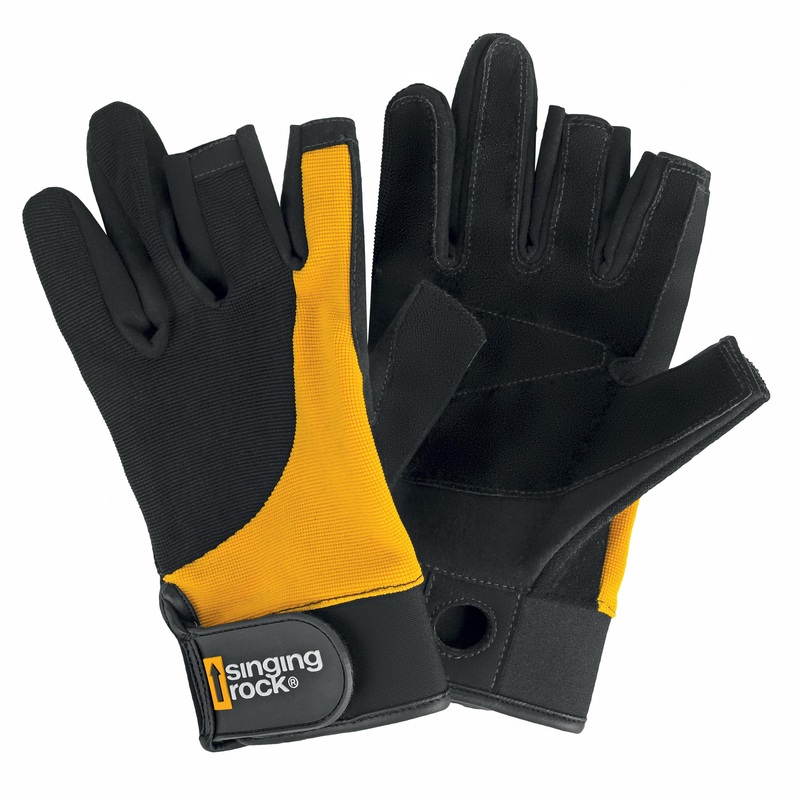 Singing Rock Falcon Tactical Gloves  Lightweight, Dexterity-Enhanced Falconry Gloves with Neoprene Cuffs & Secure Velcro Fit