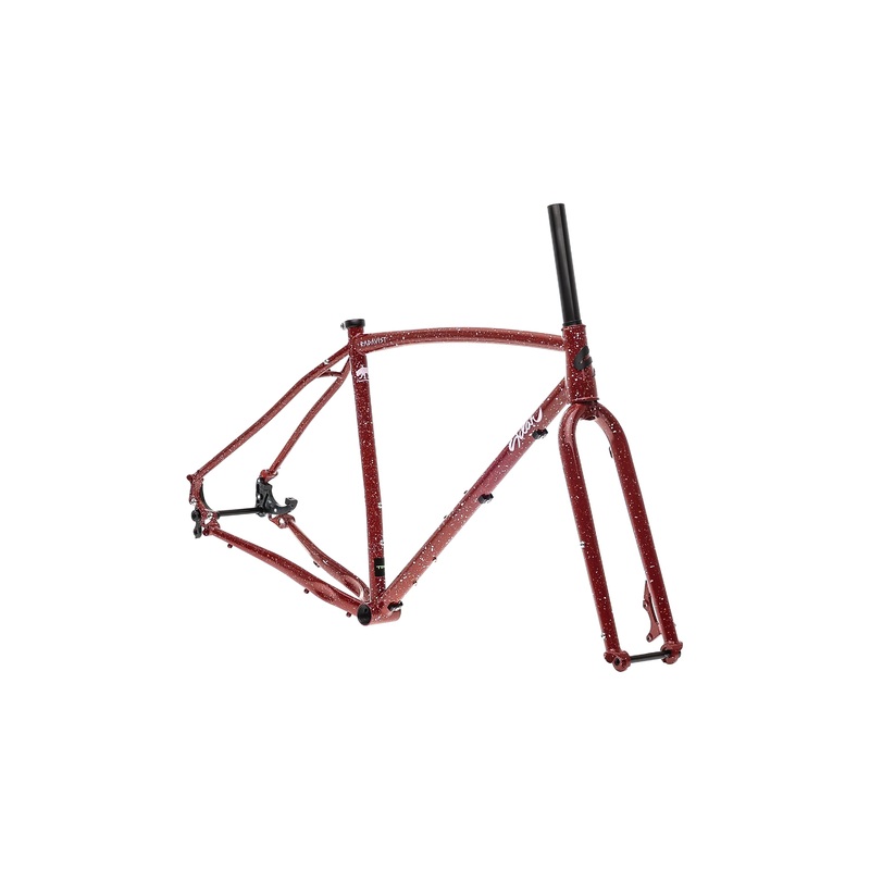 Sklar X Radavist Super Something 52cm Frameset – Super Splatter