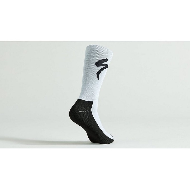 Specialized primaloft lightweight tall logo sock dove grey xl