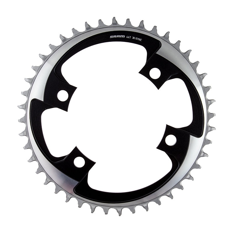 SRAM 44 Tooth 107mm BCD x 4-Bolt 1×12-Speed X-Sync Chainring Polar Gray